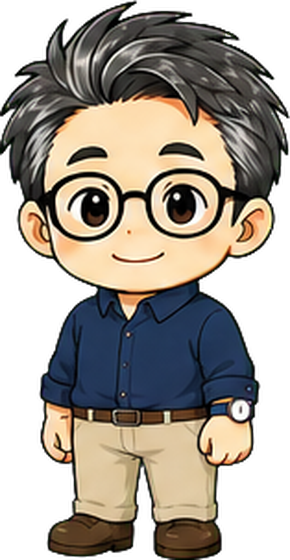 正直おじさん（全身）